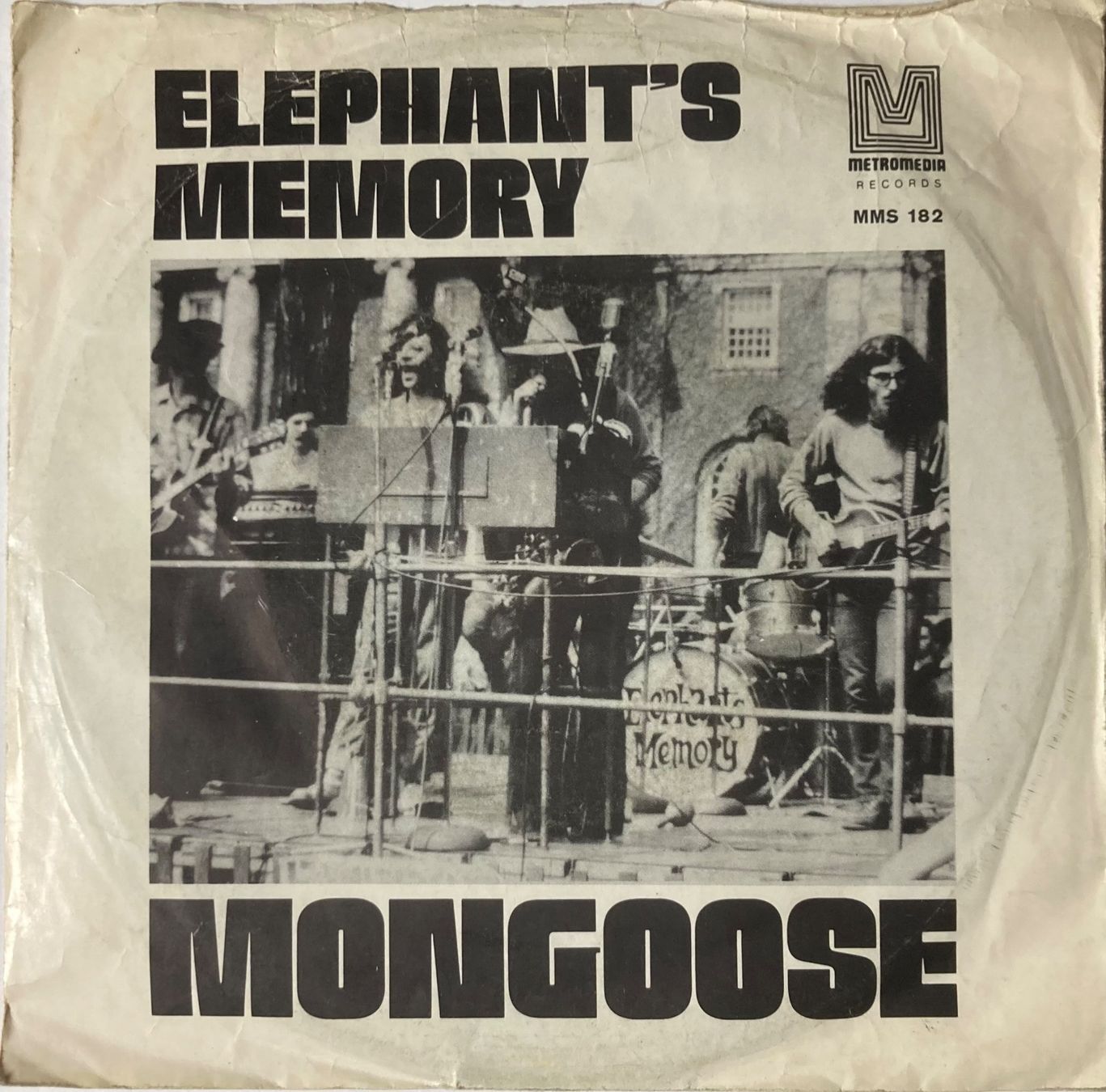 Schallplatten: ELEPHANT'S MEMORY - MONGOOSE – Gebraucht aus Poliez-Pittet von Newtown-Records