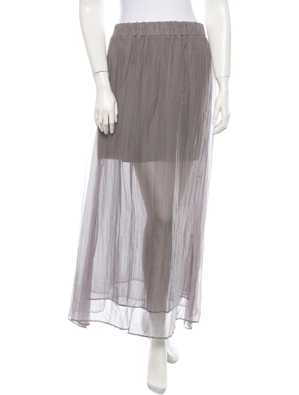 Brunello Cucinelli Gonne: Brunello Cucinelli Silk Skirt – Usato da Dallenwil venduto da ZD2019