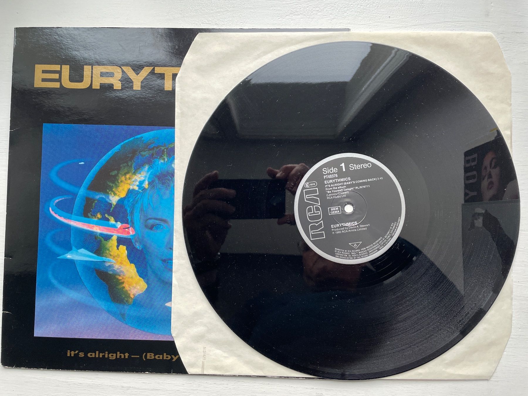 Dischi in vinile: Eurythmics - It's Alright - 12" Maxi, 1985 – Usato da Zürich venduto da Andy_t71 2
