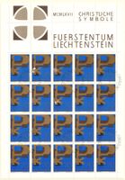 Kleinbogen  Christliche Symbole 1967    gestempelt Ersttag