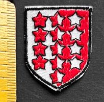 Wallis, Wappen Aufnäher, Batch neuwertig