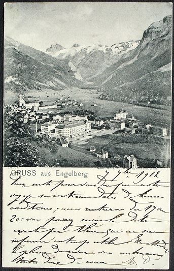 Cartoline postali: Gruss aus ENGELBERG – Usato da Jona venduto da philajona