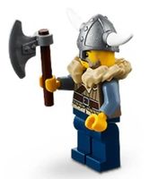 LEGO Minifigur Wikinger mit Axt (aus Set 31132)
