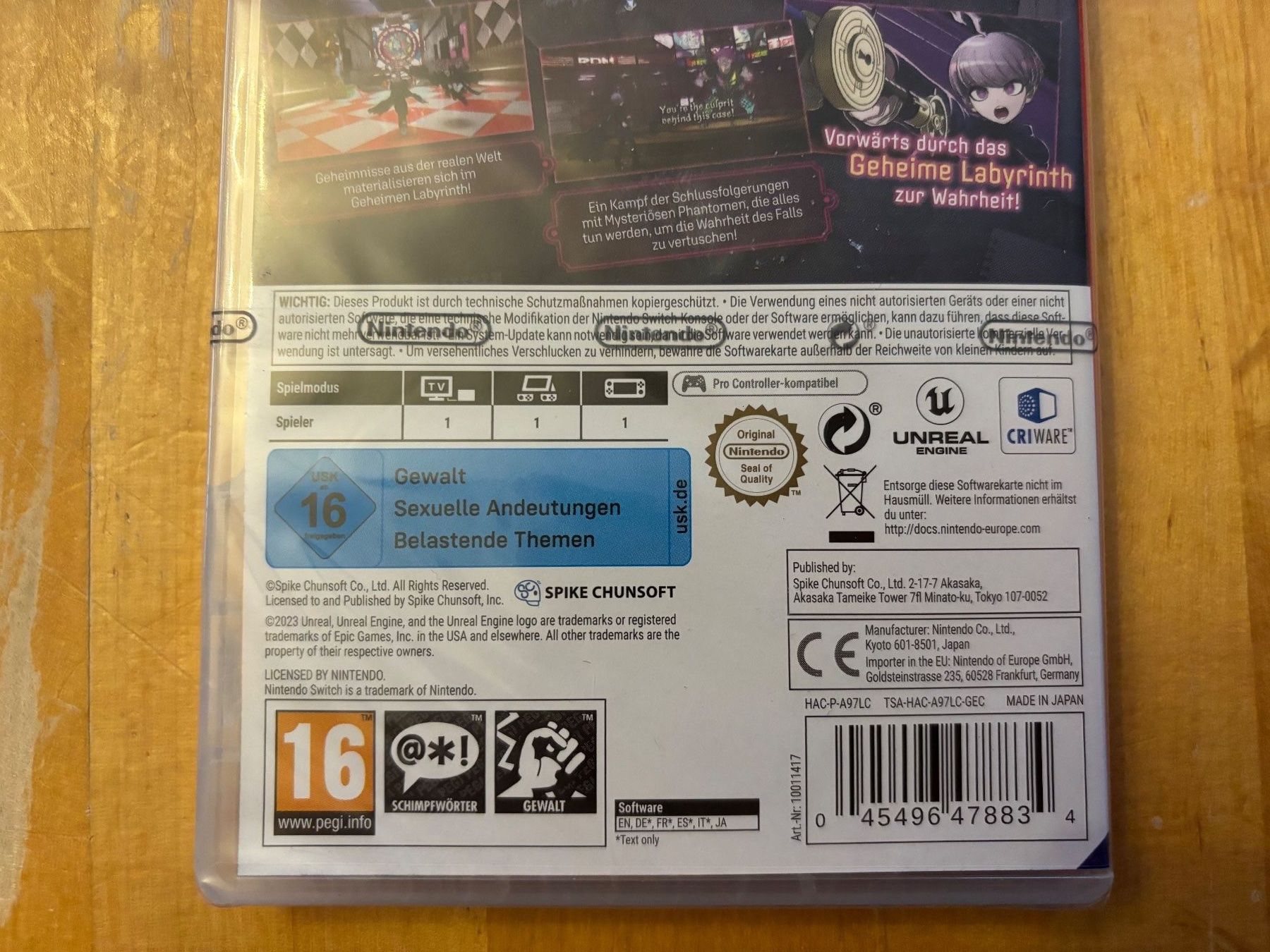 Giochi: Master Detective Archieves Rain Code (NEU) – Nuovo e nell'imballaggio originale da Frenkendorf venduto da gelbeZinnie 2