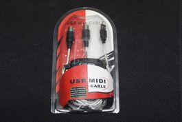 USB MIDI Interface Adapter Kabel PC
