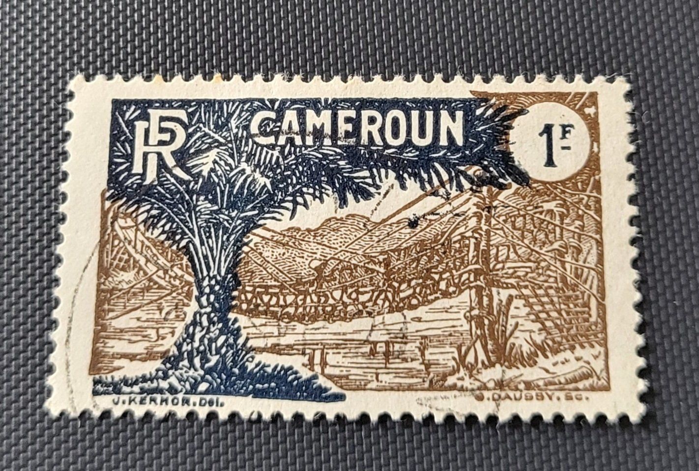 Alle Briefmarken: Kamerun 1925 briefmarke – Gebraucht aus St Gallen von Stampsalshobby