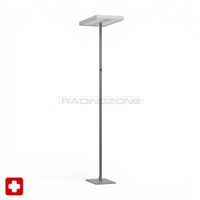 Tulux Prop LED-Stehleuchte Silbergrau – 2nd Life