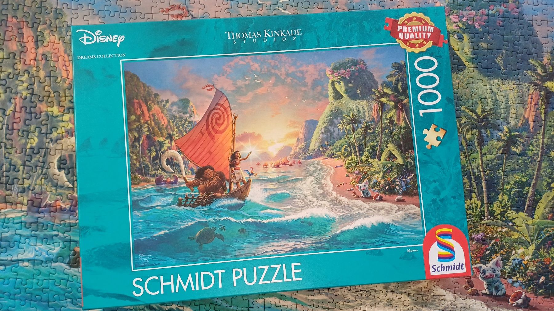 Disney Puzzle: Disney Moana Puzzle, 1000 Teile – Nuovo (secondo la descrizione) da Volketswil venduto da Anzaru 1