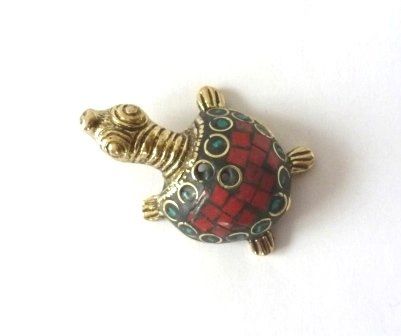 Candele: Räucherstäbchenhalter - Tierfigur Schildkröte – Nuovo e nell'imballaggio originale da Mauren venduto da Yeelen 2