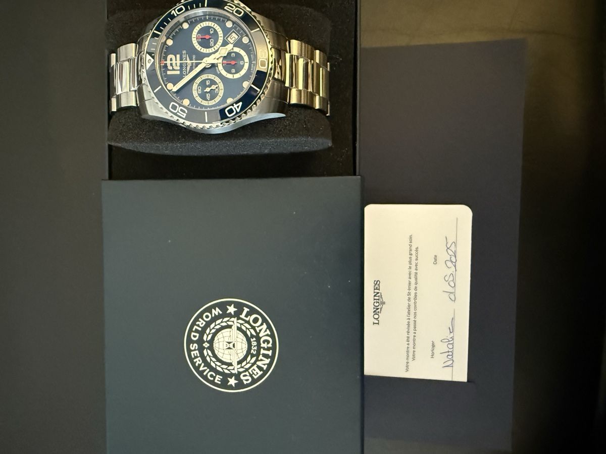 Longines Orologi: ArmbanduhrLongines Hydro Conquest  Chrono Automatic   – Usato da Safnern venduto da Peter071