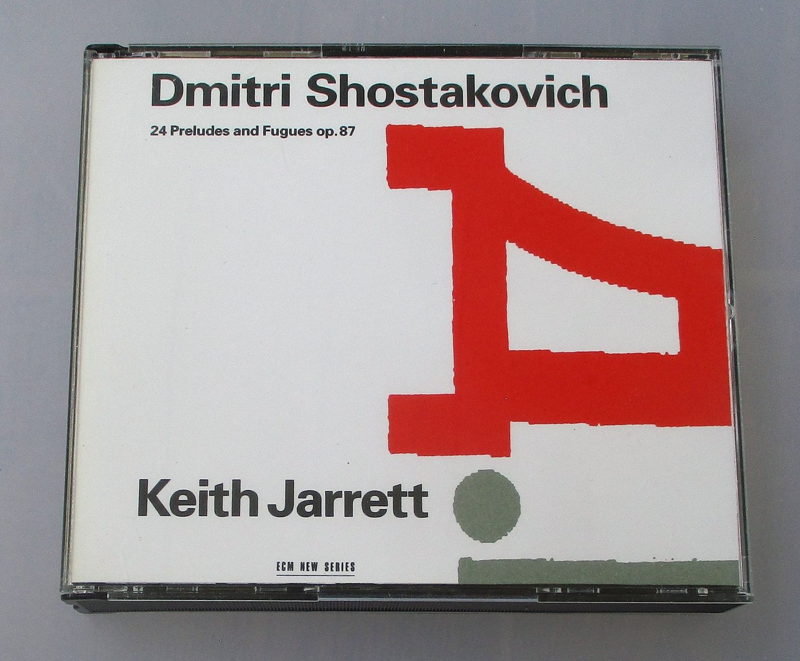 CD: KEITH JARRETT - Shostakovich 24 Preludes 2-CD – Usato da Wattwil venduto da Muriel11