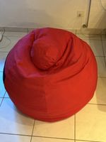 Sitzsack rot Sitzmoebel guter Zustand