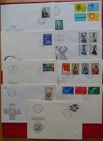 Liechtenstein 26 versch. Ersttagsbriefe FDC 1966 - 1969