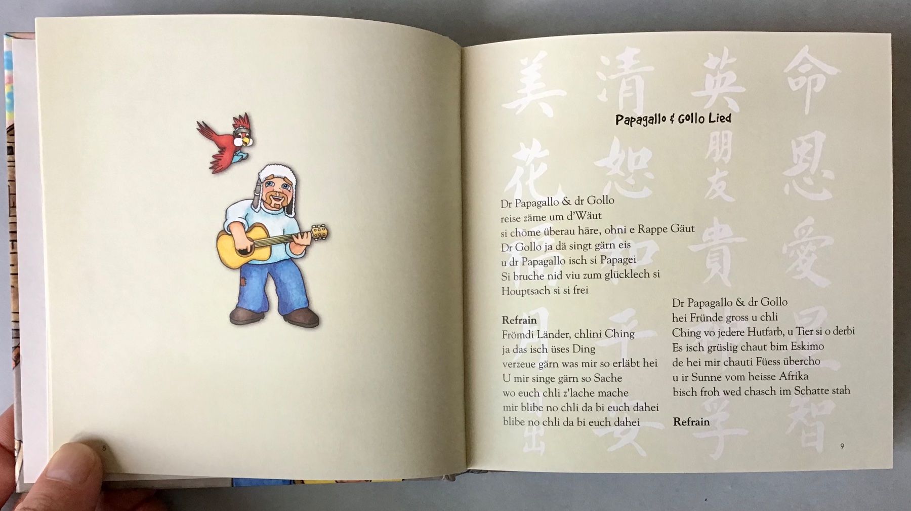 CD: Cd und Buch: PAPAGALLO & GOLLO in Asien – Usato da Bubendorf venduto da Alpenheidi 4
