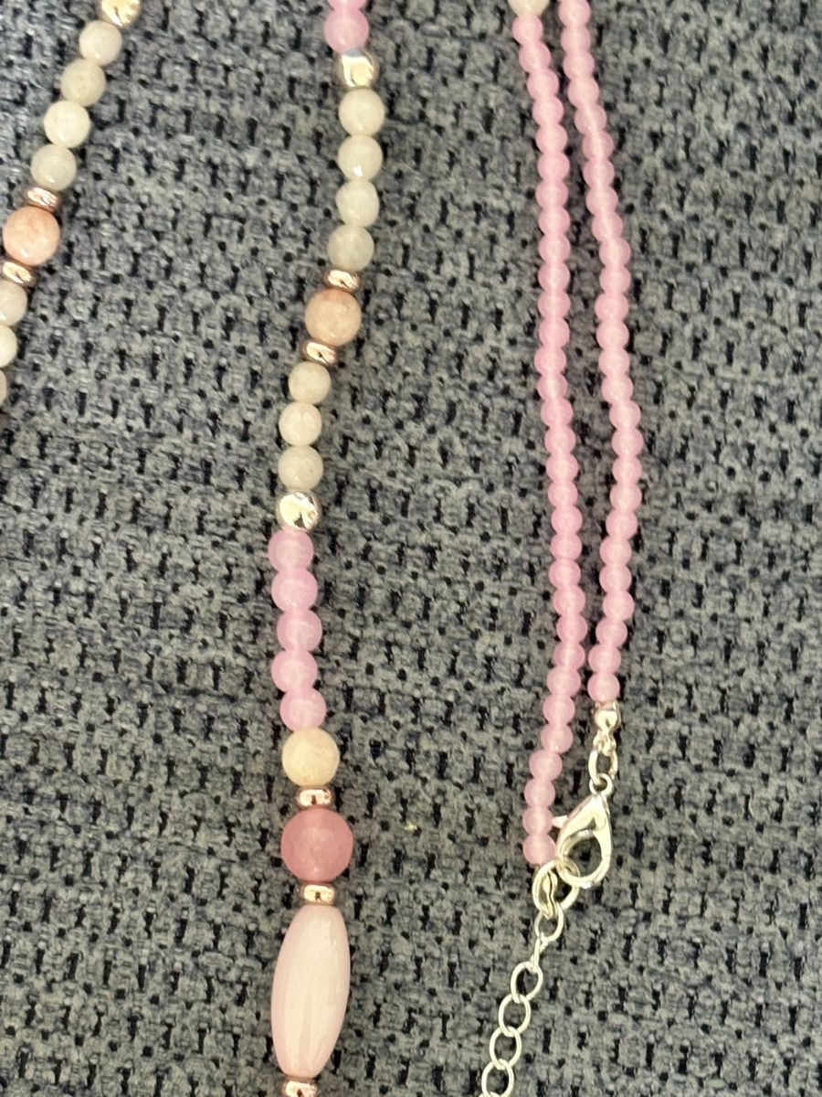 Catenine: Collier neuf en Quarz rose – Nuovo (secondo la descrizione) da Peseux venduto da Huna12 2