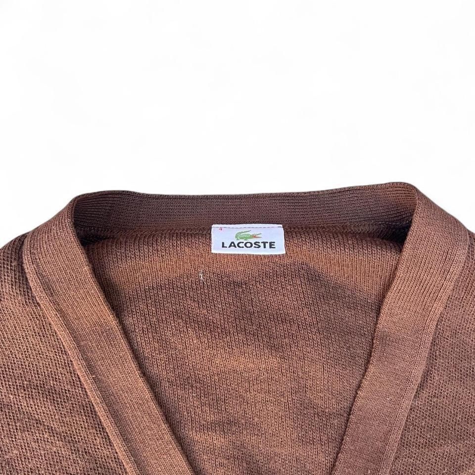 Lacoste Gilets & Westen: Lacoste Cardigan Braun – Gebraucht aus Riehen von RESTREET 2