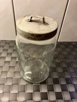 Vintage Glasbehälter mit Deckel - Aufbewahrungsglas IKEA