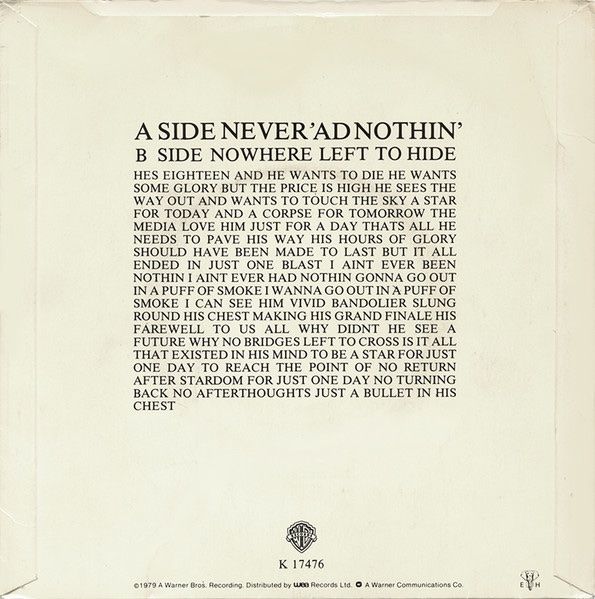 Vinyles: Angelic Upstarts – Never 'Ad Nothin' – D'occasion à steckborn par veckot 1