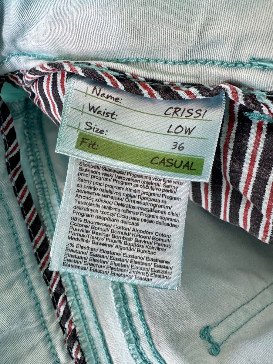 Pantaloni: Bermuda Street One Grösse 36 türkis – Usato da Rothrist venduto da Luckywinner 3