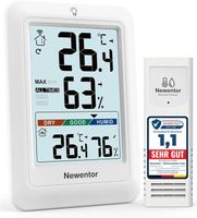 MAX MIN Thermometer innen aussen 24 48 Std. alle Zeiten
