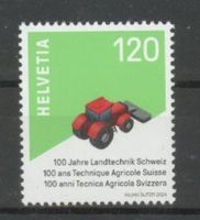 2024, Sondermarke 100 Jahre Landtechni Schweiz **