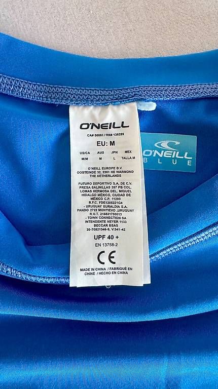 T-shirt: ONeill Rash-Guard – Usato da Zürich venduto da leo_25ss 2