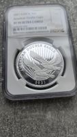 silber American Double Eagle 2021 PF70 Ultra Cameo NGC