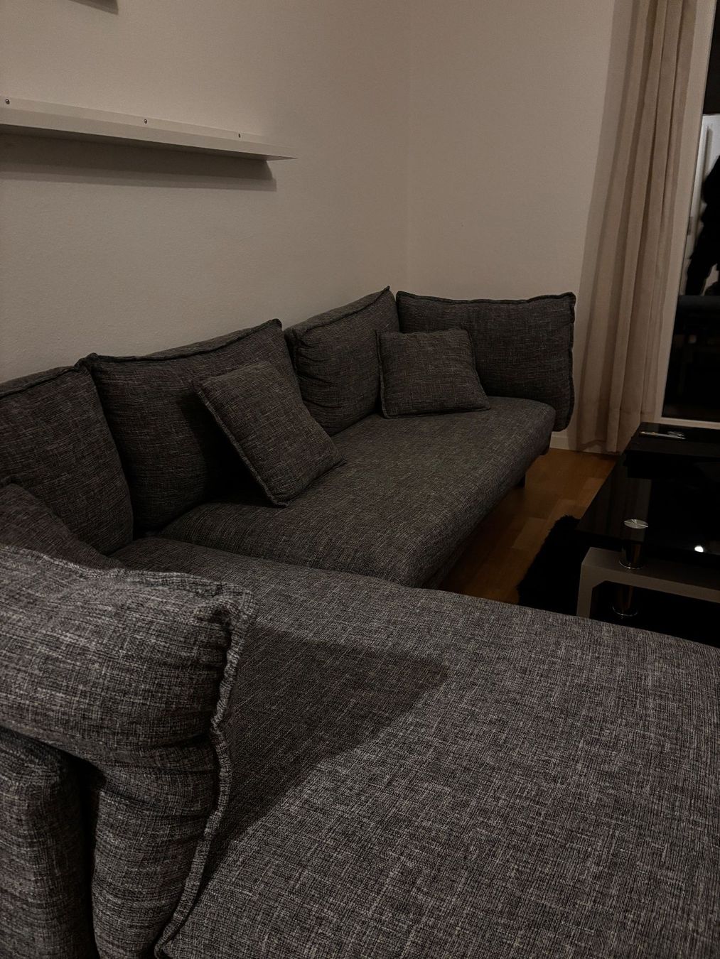 Divani: Ecksofa Bouclé Marisa links grau – Nuovo (secondo la descrizione) da Baden venduto da kev_5yq8 2