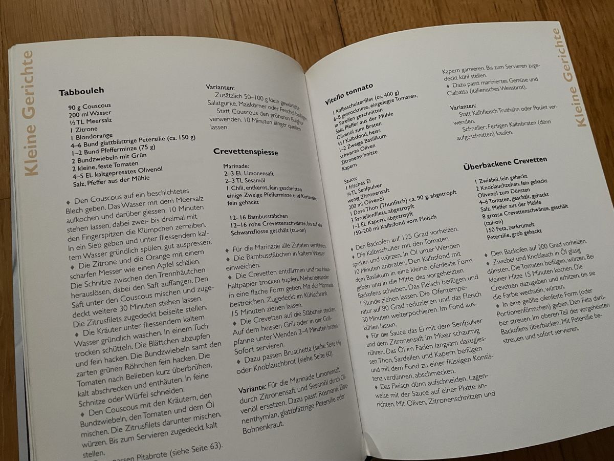 Bücher: Antipasti, Tapas, Mezze KOCHBUCH – Gebraucht aus Zürich von silab69 5