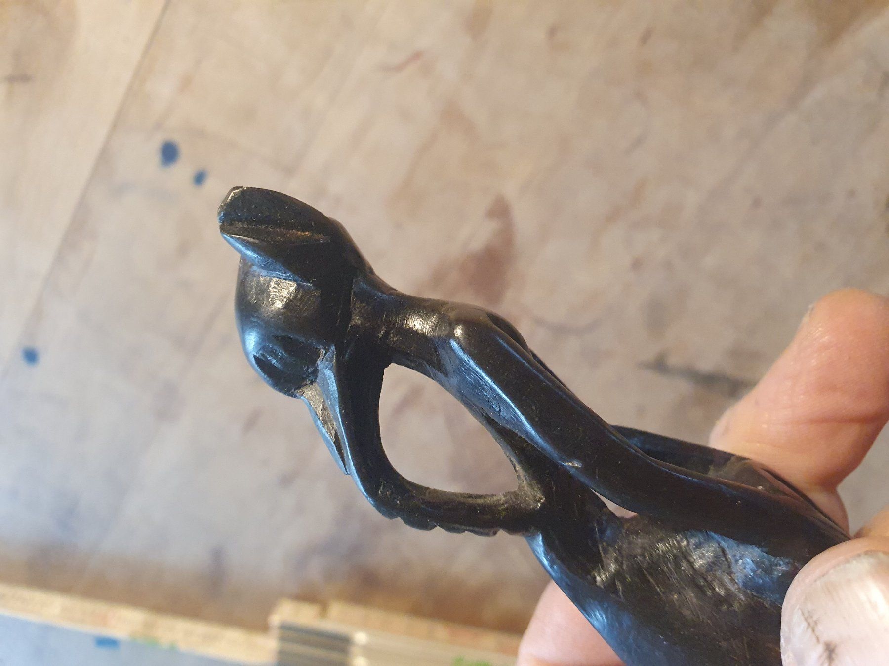 Sculture & Statue: Waldgeistskulptur Ebenholz ca 16 cm – Usato da Zürich venduto da loosebone 6