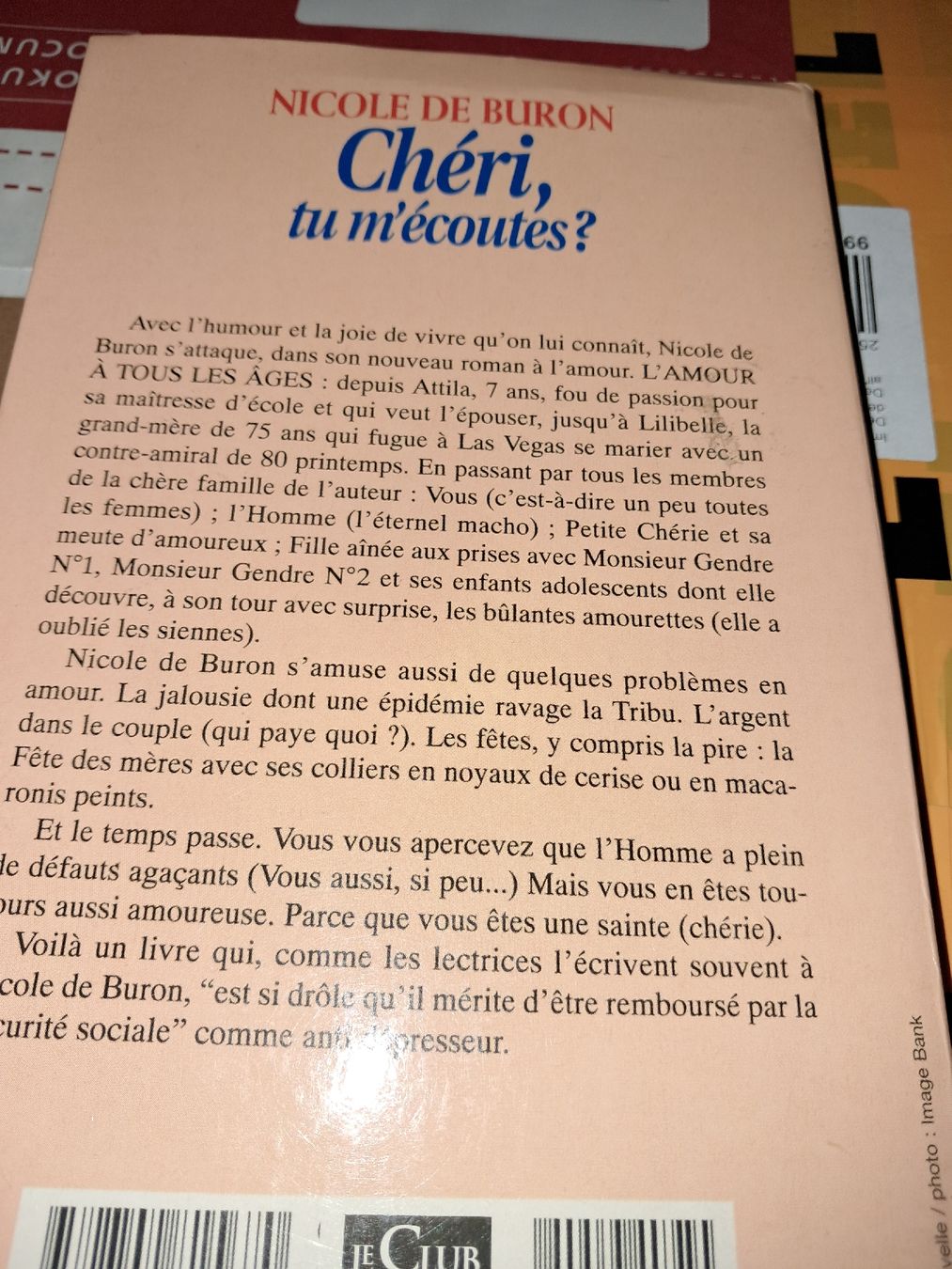 Bücher: Cheri,tu m'écoutes? Nicole de buron – Gebraucht aus Le locle von juliensaran 3