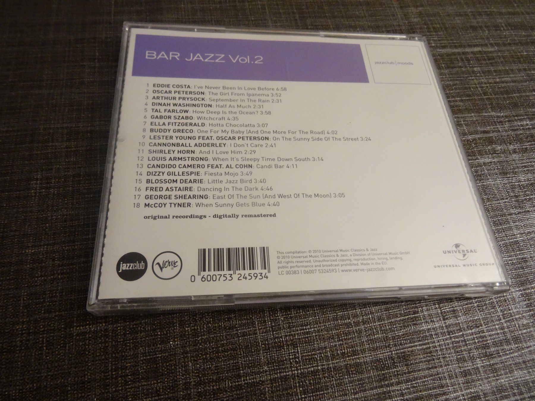 CD: Bar Jazz Vol. 2 CD – Usato da Olten venduto da Disc-Ausverkauf 1