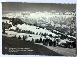 FLUMSERBERG Umgebung Mittenwald und Oberberg mit Churfirsten