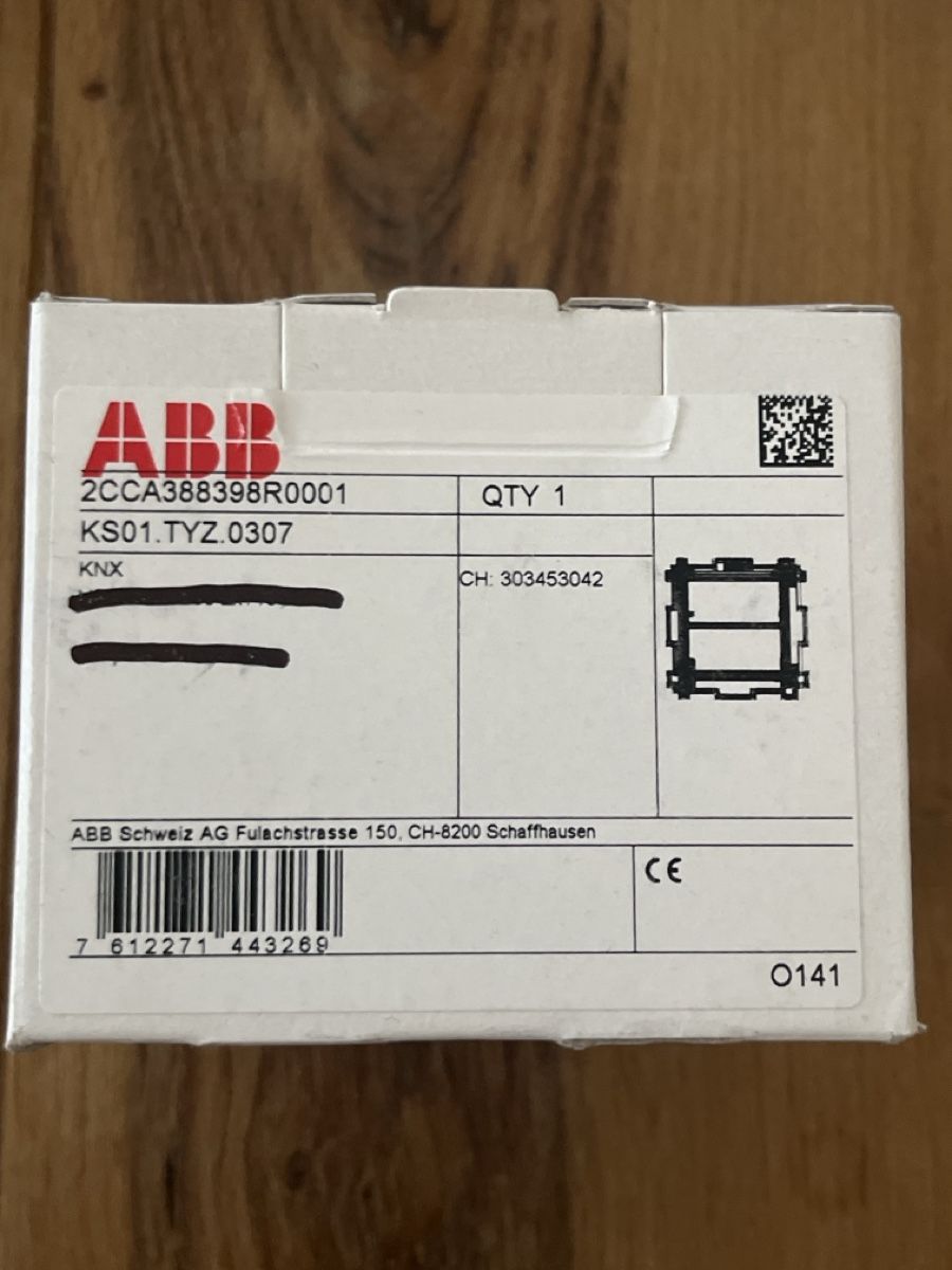 ABB Schalter: ABB KNX Tastsensor KS01.TYZ.0307 Typ Z Schwarz – Neu (gemäss Beschreibung) aus Zürich von ila_nbb6 1