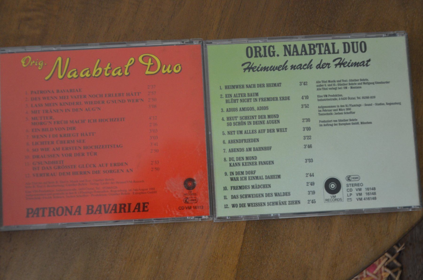 CD: Naabtal DUO, 2 MCD – Nuovo (secondo la descrizione) da Wetzikon ZH venduto da bausie 1