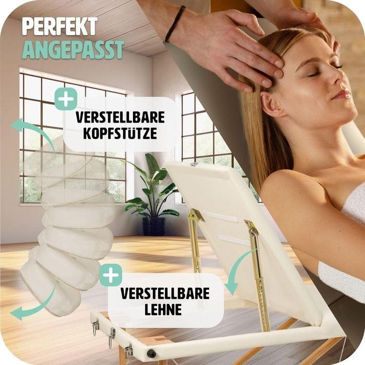 Sedie a sdraio: Mobile Massageliege 3 Zonen klappbar höhenverstellbar SOFIA – Nuovo e nell'imballaggio originale da Lachen SZ venduto da sw3zzy 8