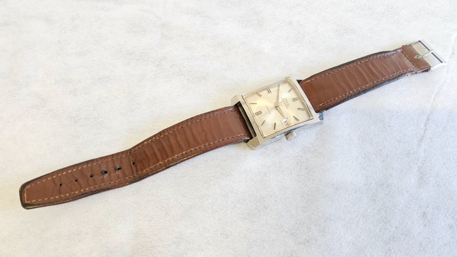 Orologi: Montre automatic vintage Camy Superautomatic avec dâte – Usato da Malleray venduto da Frederic24 6