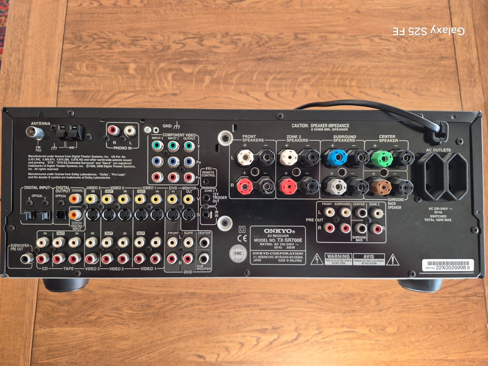 Onkyo Receiver: ONKYO AV RECEIVER TX-SR700E – Gebraucht aus Dornach von Caramel_2018 1