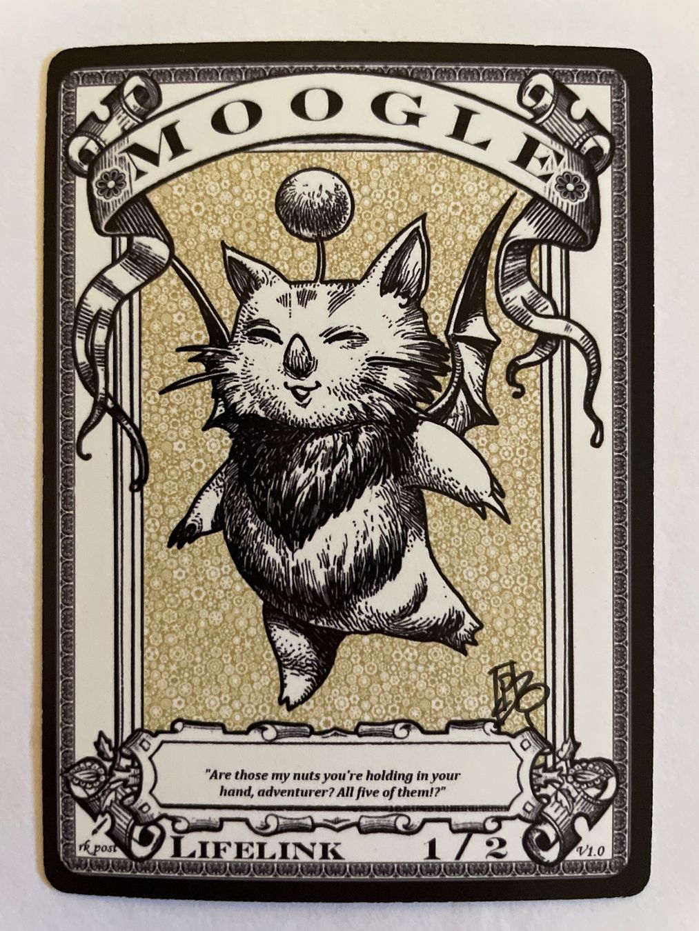 Magic The Gathering Carte collezionabili: MTG - Moogle Token - Signed by RKpost – Usato da Basel venduto da Melchior5