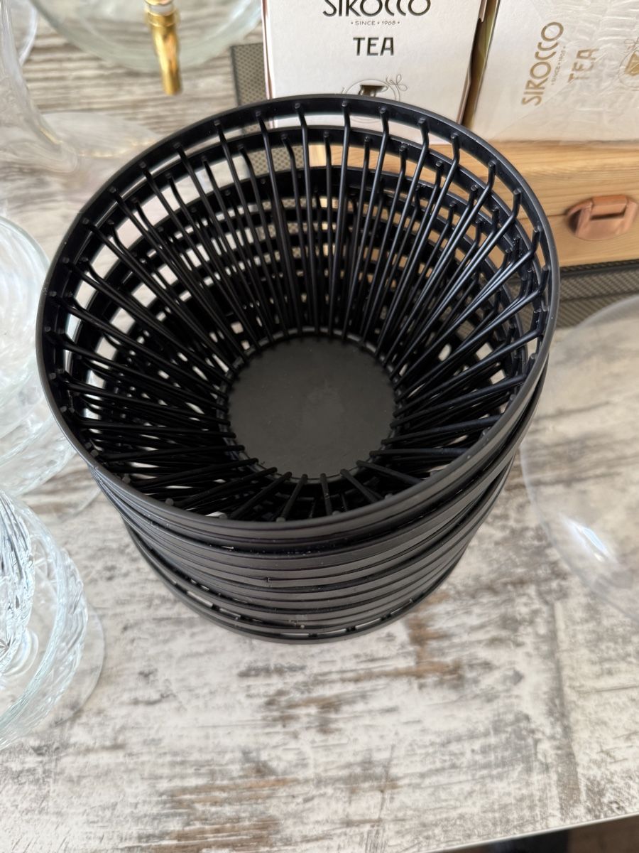 Contenitori & Simili: Vega Brotkorb - Stahl schwarz / Bread Basket – Usato da Zürich venduto da zur_fc52 2