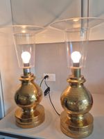2 lampes de tables LUXUX terre cuite années 1970