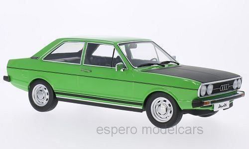 Miniature KK Scale 1/18 – Audi 80 GT/E B1 1975, Vert Flatback, Diecast
