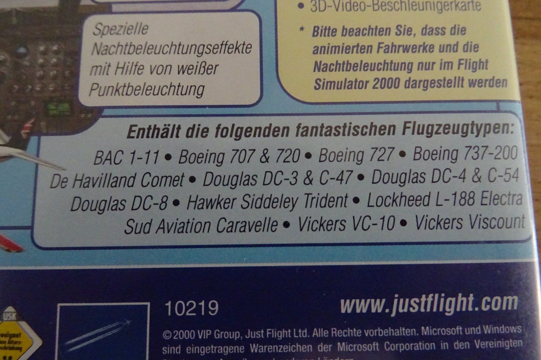 CD & DVD-Rohlinge: Classic Airliners 2000; FS 98 oder 2000 – Gebraucht aus Urtenen-Schönbühl von Lari1 3