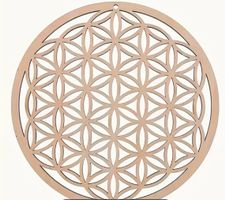 Blume des Lebens Wanddeko Mandala Dekoartikel