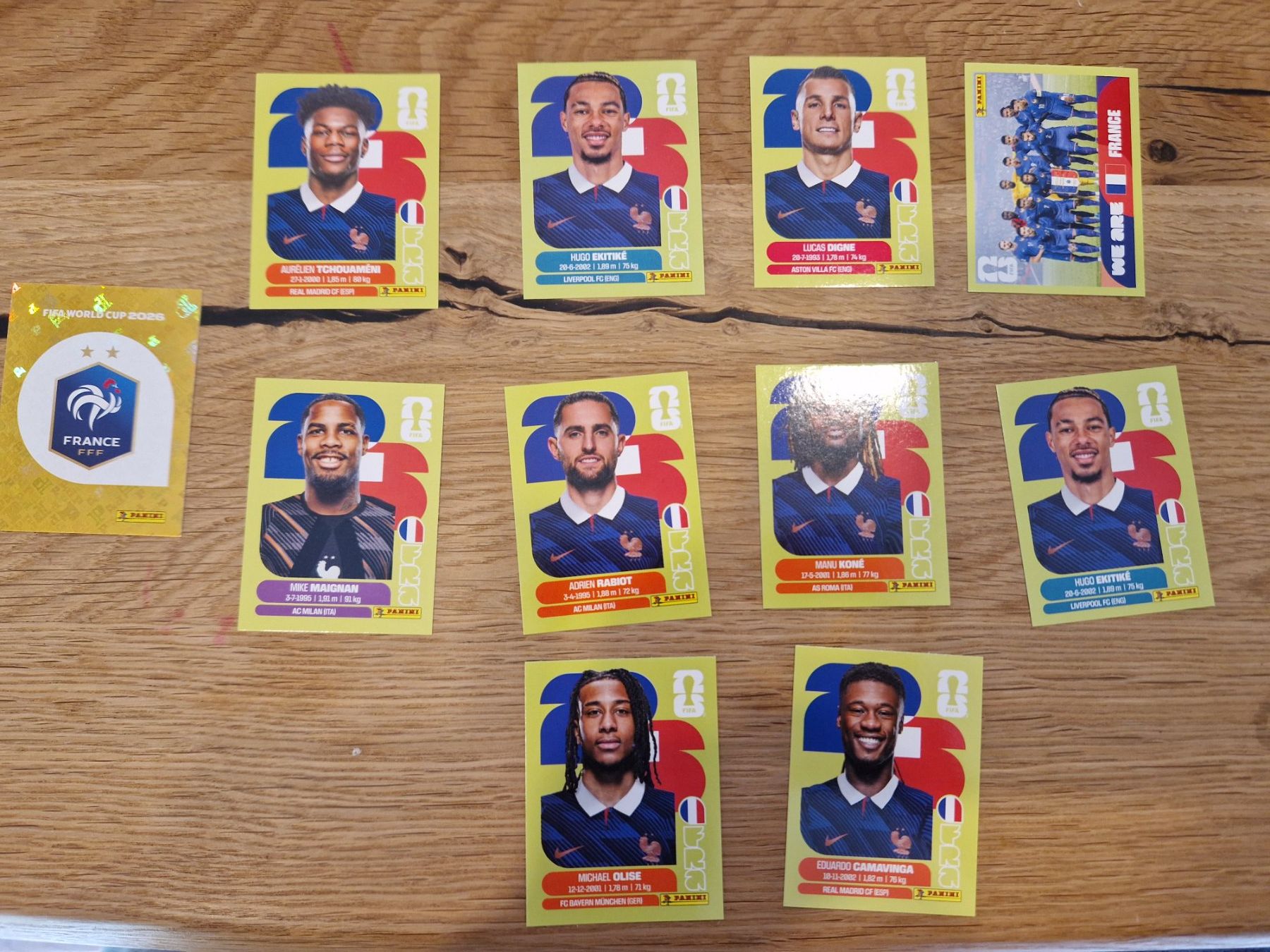 Panini Sammelbilder & Trading cards: Panini FRA, Sticker – Gebraucht aus Metzerlen von SS01