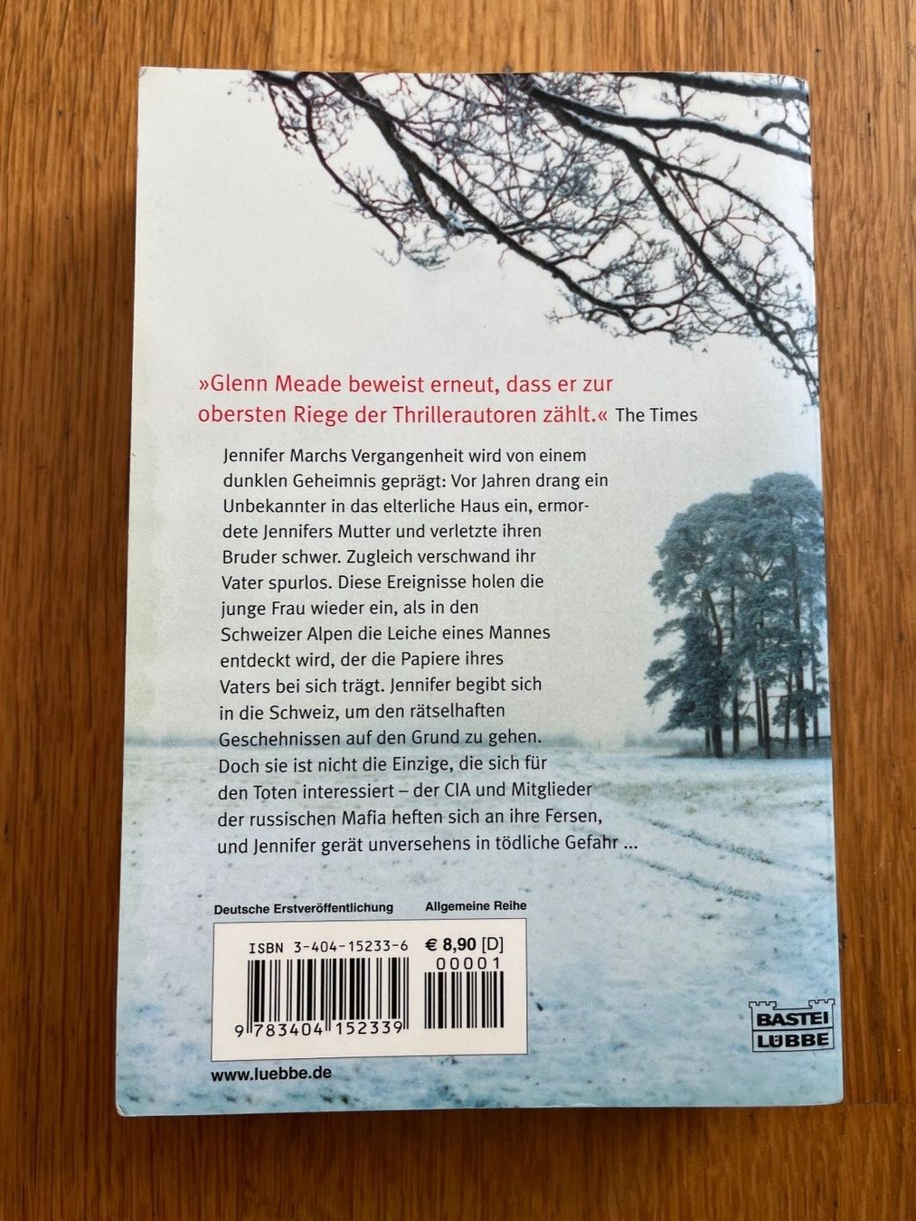 Libri: Buch "Projekt Wintermond" von Glenn Meade – Usato da Grosswangen venduto da Vita500 1