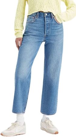 Levi's Ribcage Straight Ankle - 27/27 - Farbe 'dance around'