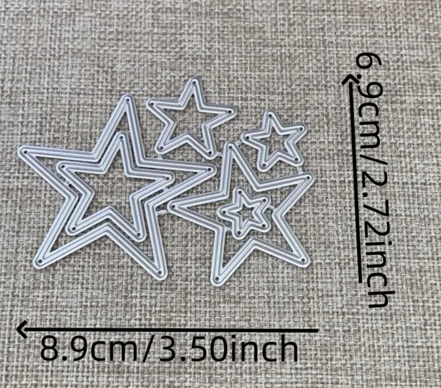 Sciablone: Sterne  - Stanzschablonen – Nuovo e nell'imballaggio originale da Frenkendorf venduto da jazzplatten 1