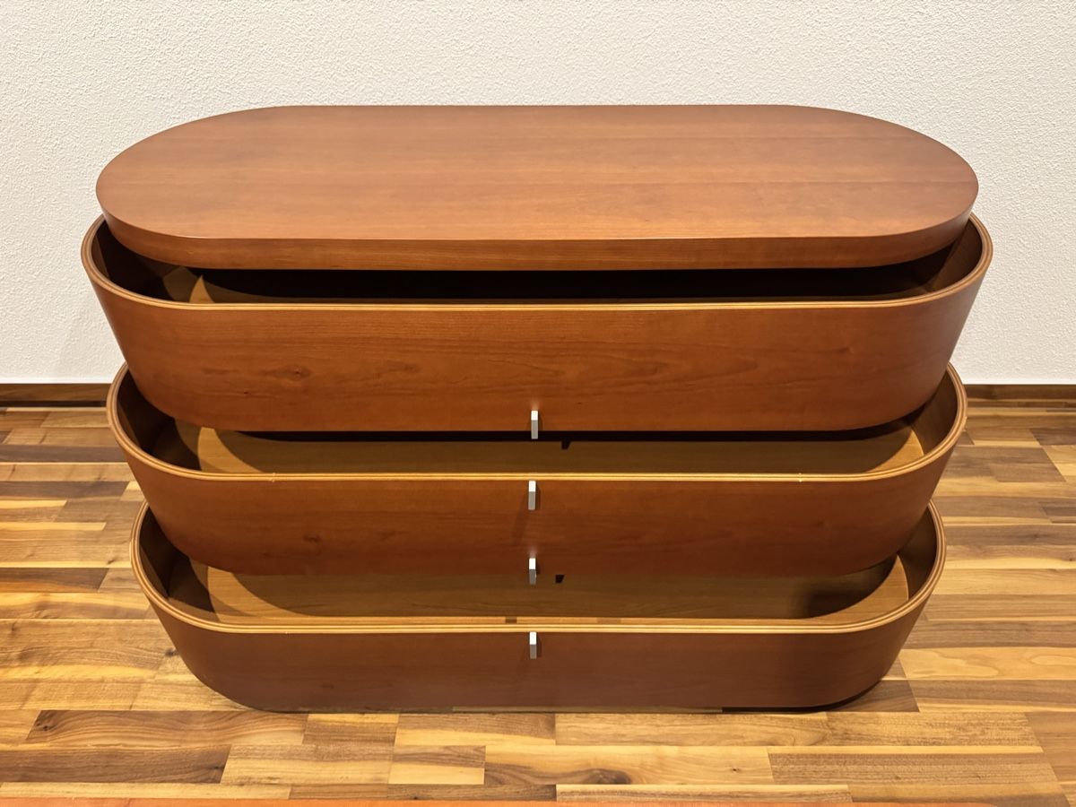 Cassettiere: Design Dressoir Kirschholz Kommode hochwertig – Usato da Gersau venduto da mfk01 3