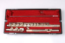 Yamaha YFL311 Querflöte mit Massivsilber Kopfstück Japan